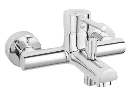 Bateria wannowa, bez natrysku LINUS chrom