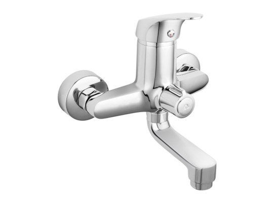 Bateria wannowa obrotowa COMBO chrom