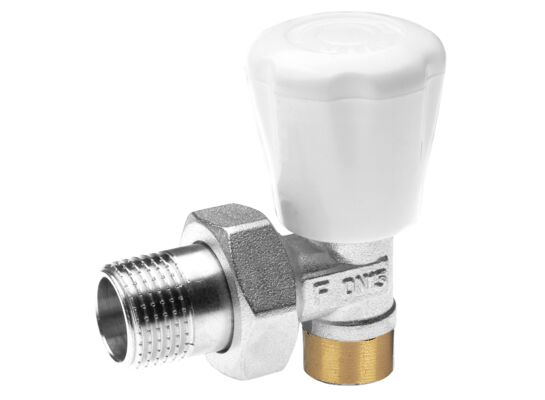 Zawór grzejnikowy kątowy do wlutowania LW 1/2"