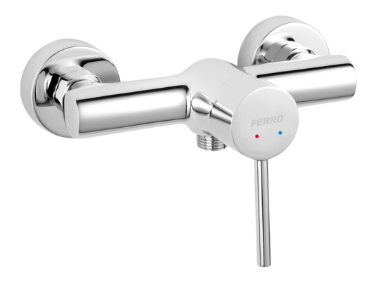 Bateria natryskowa, bez natrysku LINUS chrom