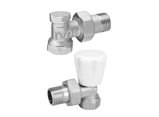 Zestaw grzejnikowy kątowy 1/2"