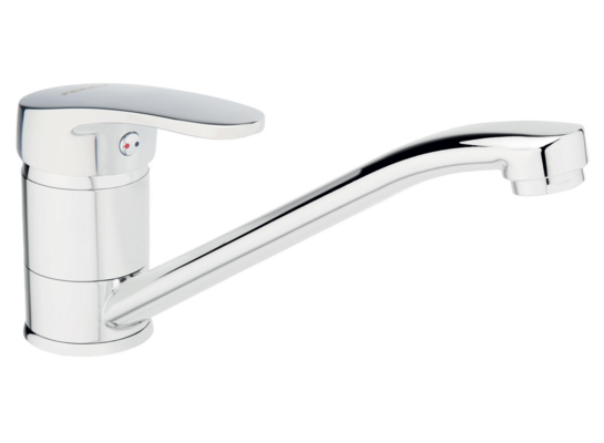 Bateria umywalkowa stojąca z obrotową wylewką ELSA ECOLOGICA chrom