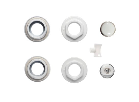 Komplet korków grzejnikowych 1" x 1/2"