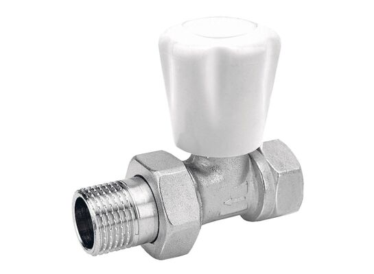 Zawór grzejnikowy prosty 1/2"