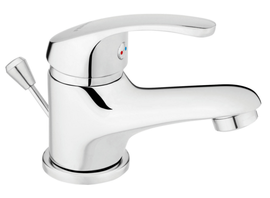 Bateria umywalkowa stojąca PRIMO chrom