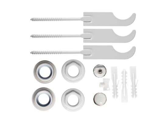 Zestaw korków 1X1/2" z 3 wieszakami