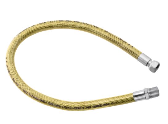 Wąż do gazu nakrętno-wkrętny 1/2" 2m PVC