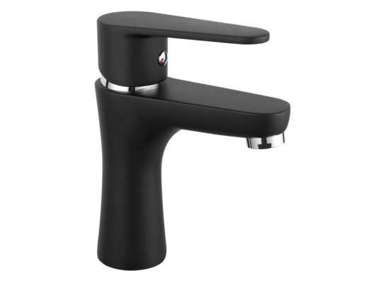 Bateria umywalkowa stojąca CORDOBA czarna