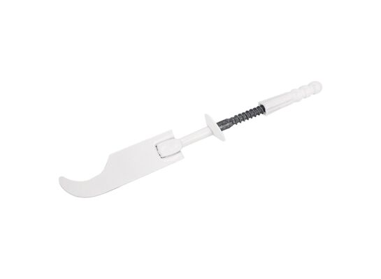 Wieszak grzejnikowy malowany z kołkiem rozpororowym