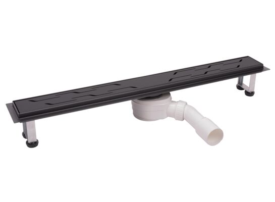 Odpływ liniowy 80 cm, czarny