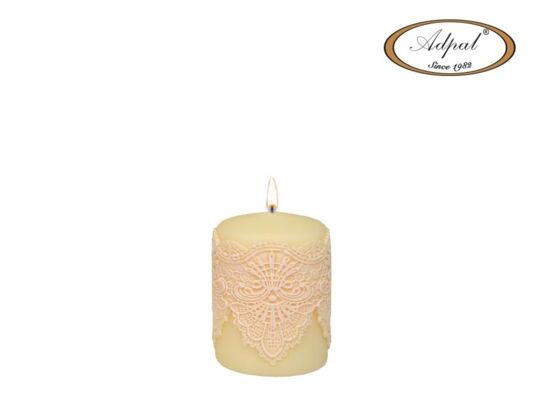 Świeca pieńkowa 100 x 70 koronka IV lakier matowy ecru