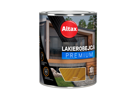 Lakierobejca PREMIUM 10 lat 0,75 l Orzech Altax