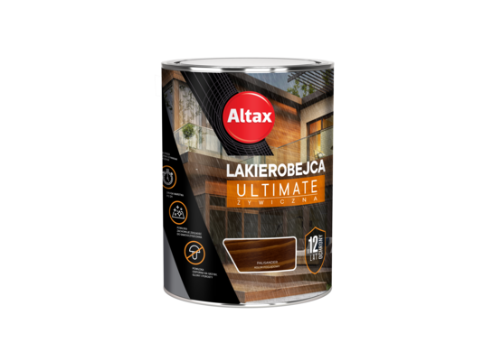 Lakierobejca ULTIMATE 12 lat 5 l Palisander Altax