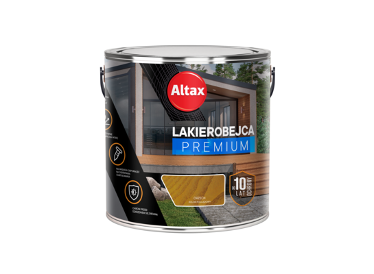 Lakierobejca PREMIUM 10 lat 2,5 l Orzech Altax