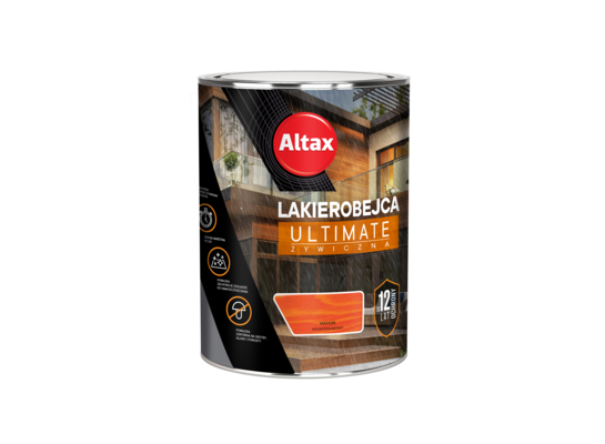 Lakierobejca ULTIMATE 12 lat 5 l Mahoń Altax