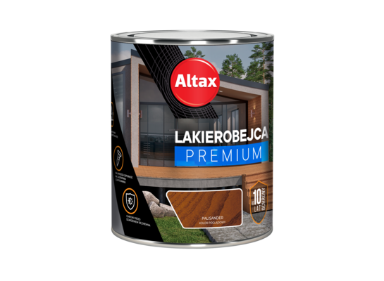 Lakierobejca PREMIUM 10 lat 0,75 l Palisander Altax