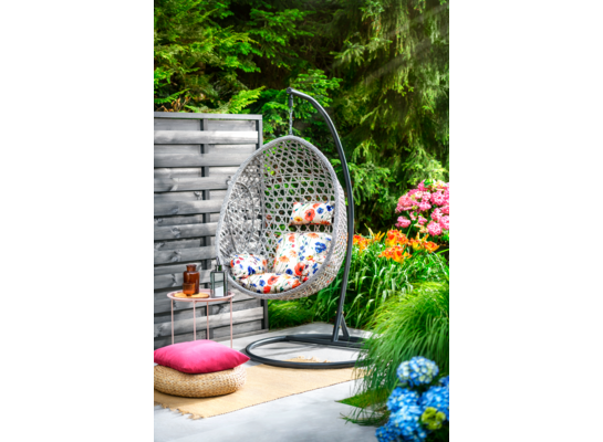 Fotel wiszący Flash Flowers XXL