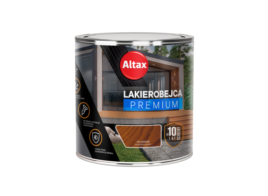Lakierobejca PREMIUM 10 lat 0,25 l Palisander Altax