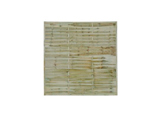 Płot lamelowy R18 prosty 180 x 180 cm