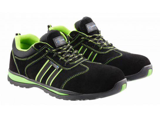 Półbuty ochronne REGEN S1P SRA czarno/zielone 41