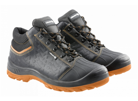 Trzewiki ochronne BERKEL S1P SRC czarno/pomarańczowe 42