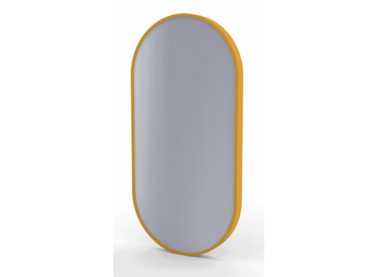 Lustro owalne Joy Gold 40 x 80 cm