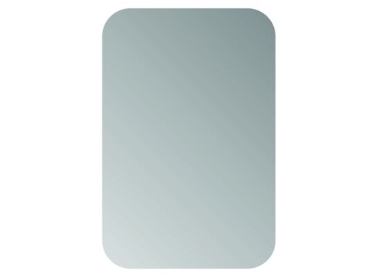 Lustro prostokątne 40 x 60 cm silver