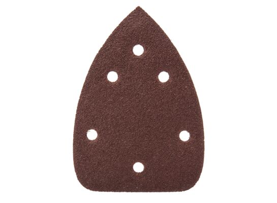 Papier ścierny do szlifierki delta DEDRA DED79413 gr. 100, 140 x 140 x 80 mm, 5 szt