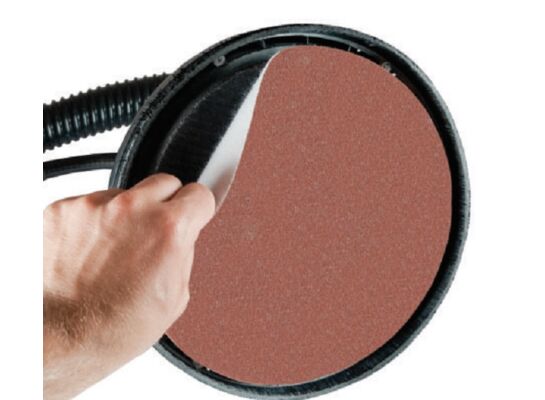 Tarczki ścierne do szlifierek do gipsu DEDRA DED77491 225 mm, gr.80, 5 szt.