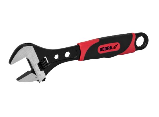 Klucz nastawny krótki, klucz francuski, szwed 150 mm, 0-19 mm, stal CrV DEDRA