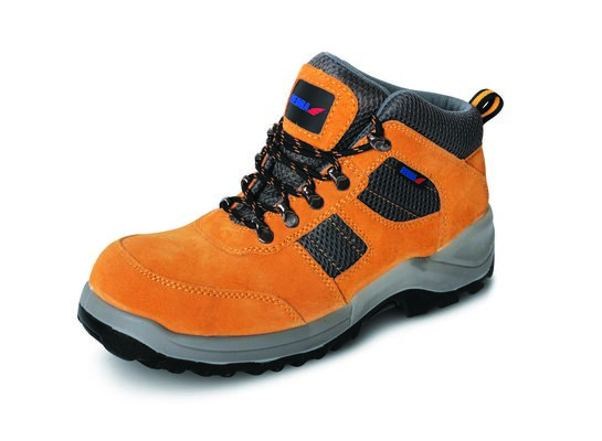 Trzewiki bezpieczne buty BHP DEDRA BH9T3V-45 zamszowe rozmiar 45 kat.S1 SRC