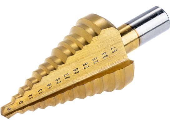 Wiertło stopniowe tytanowane 6 - 37 mm Condor