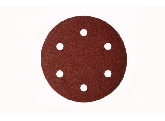 Tarczki ścierne z otworami do szlifierek do gipsu DEDRA DED7749c5 225 mm, gr.180, 5 szt.