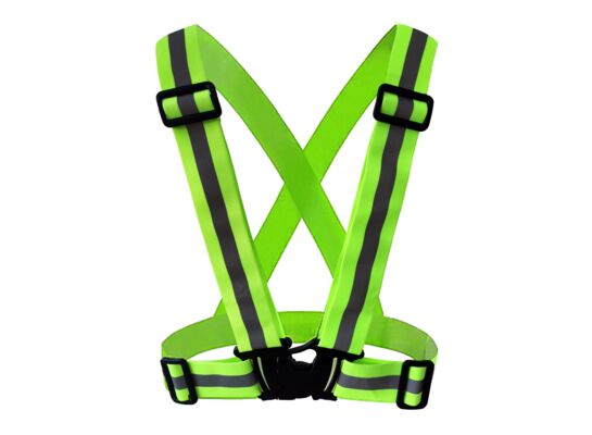 Szelki odblaskowe DEDRA BHSZR1 odblaskowa taśma 4 x 1.5 cm