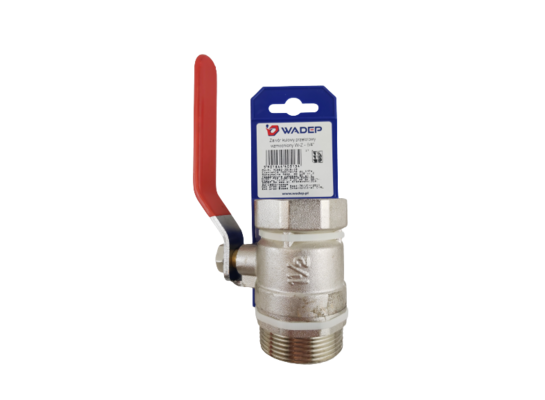 Zawór kulowy przelotowy WZMOCNIONY W-Z - 6/4" WADEP