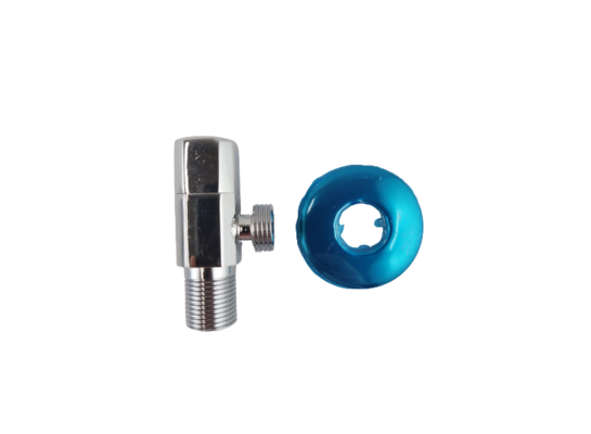 Zawór kątowy kulowy z głowicą ceramiczną kwadratowy - 1/2"x1/2" WADEP