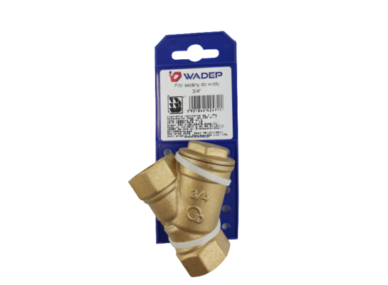 Filtr skośny do wody - 3/4" WADEP