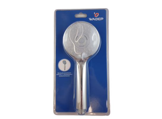 Słuchawka prysznicowa z regulacja 3-strumienową APOLLO WADEP