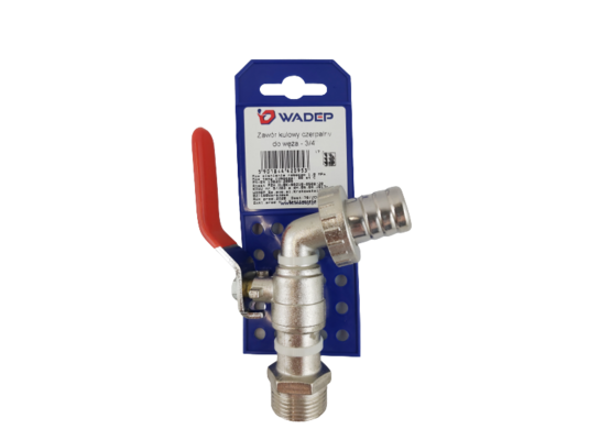 Zawór kulowy czerpalny do węża - 3/4" WADEP