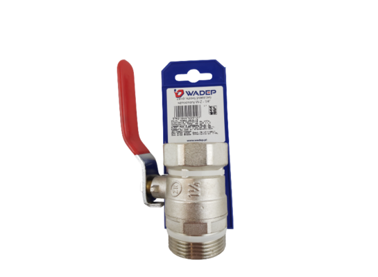 Zawór kulowy przelotowy WZMOCNIONY W-Z - 5/4" WADEP
