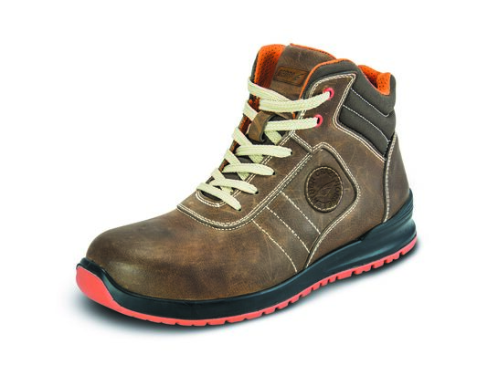 Trzewiki bezpieczne buty BHP DEDRA BH9T4VK-41 crazy horse rozmiar 41kat.S3 SRC