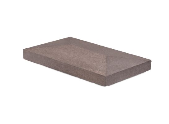 Daszek słupkowy JONIEC® - GORC® CSBNR Jasny brąz 45 x 28 x 6 cm