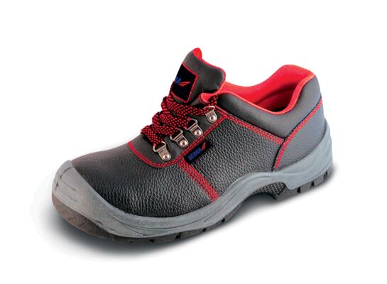 Półbuty bezpieczne buty BHP DEDRA BH9P1A-41 skórzane rozmiar 41 kat.S1P SRC