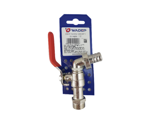 Zawór kulowy czerpalny do węża - 1/2" WADEP
