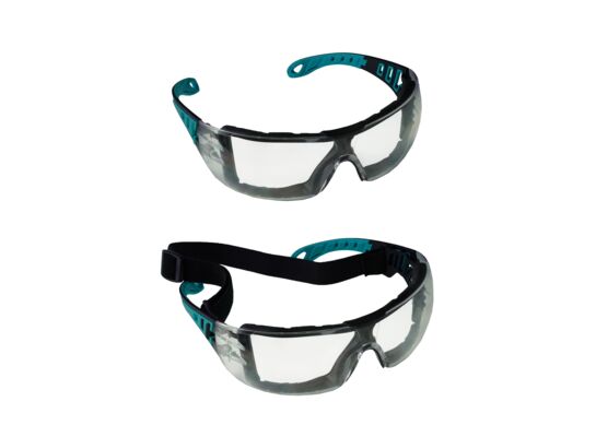 Okulary ochronne przeciwzamgleniowe DEDRA SAS+ALL DED7100