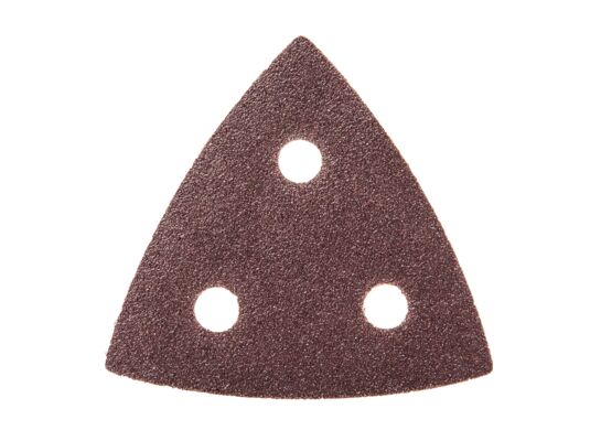 Papier ścierny do szlifierki DEDRA DED794573 trójkątne, delta, gr., 100, 80 x 80 x 80 mm, do DED79456, 5 szt