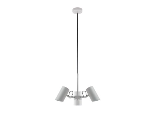 Lampa wisząca E14 220-240V IP20 biała AGZAR