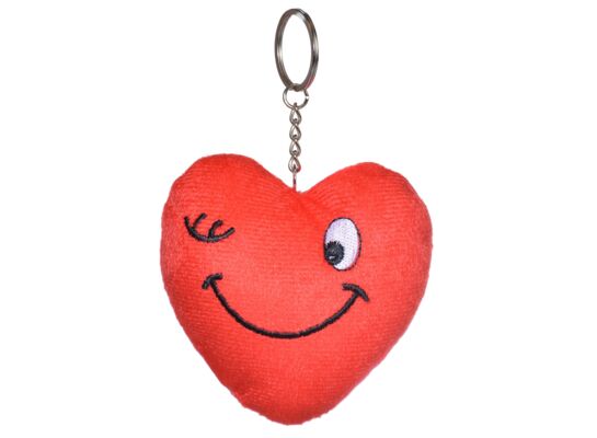 Brelok - duże serce mix wzorów