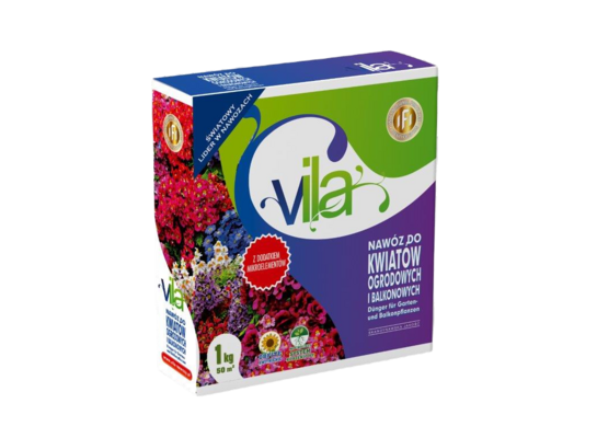 Nawóz do kwiatów ogrodowych i balkonowych 1 kg vila