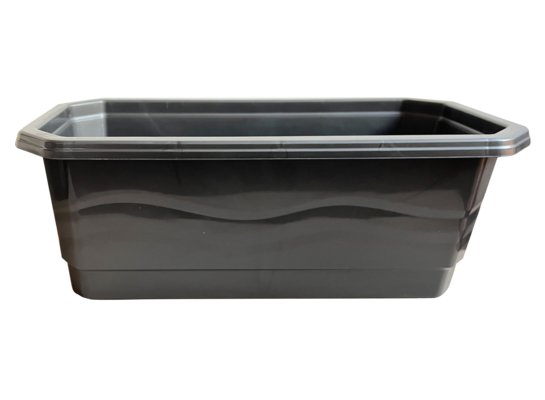 Skrzynka balkonowa Terrasa 40 cm grafitowa